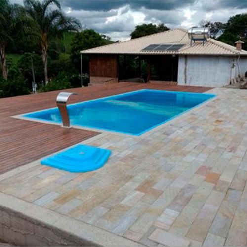 PISCINA DE FIBRA FLORIDA 7,00X3,50X1,40MT UP