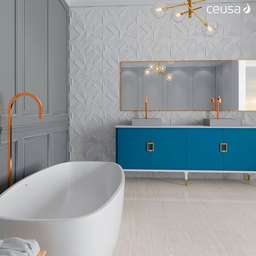 PORCELANATO CEUSA 58X58 LOTUS WH MATTE (1,35M2/CX)