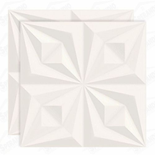 PORCELANATO CEUSA 58X58 5066071 DRAPEADO BRANCO (0,67M2/CX)