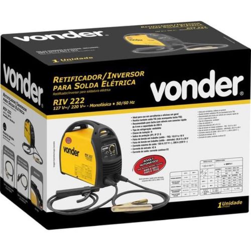 INVERSOR DIGITAL PARA SOLDA VONDER RIV222 BIVOLT