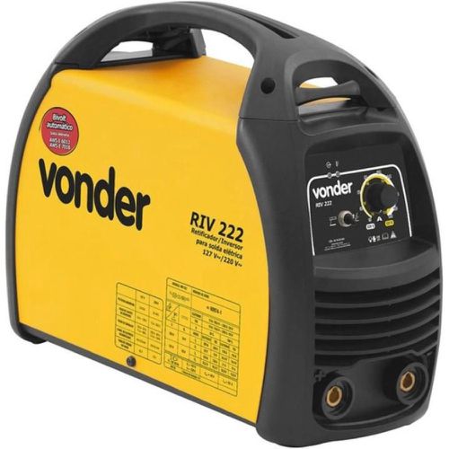 INVERSOR DIGITAL PARA SOLDA VONDER RIV222 BIVOLT