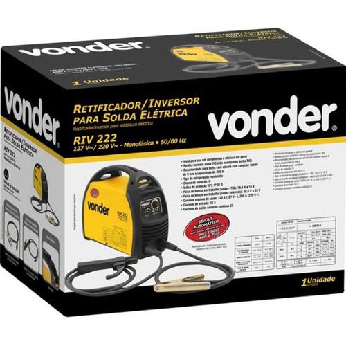 INVERSOR DIGITAL PARA SOLDA VONDER RIV222 BIVOLT