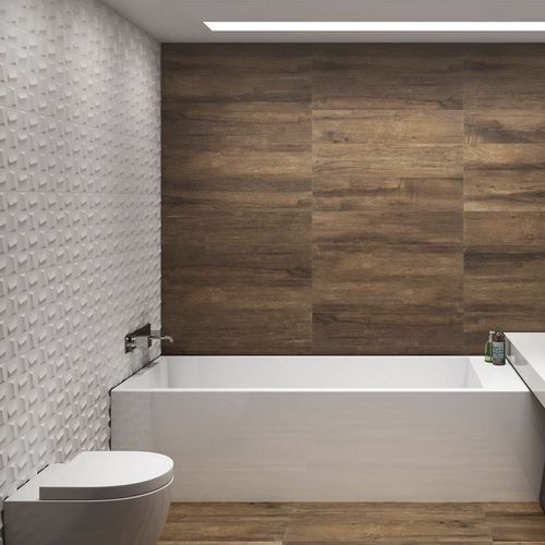 PORCELANATO ELIANE 30X90,2 CUBIC WHITE AC (1,62M2/CX)