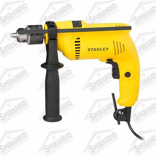 FURADEIRA IMPACTO STANLEY 1/2 600W 127V COM MALETA