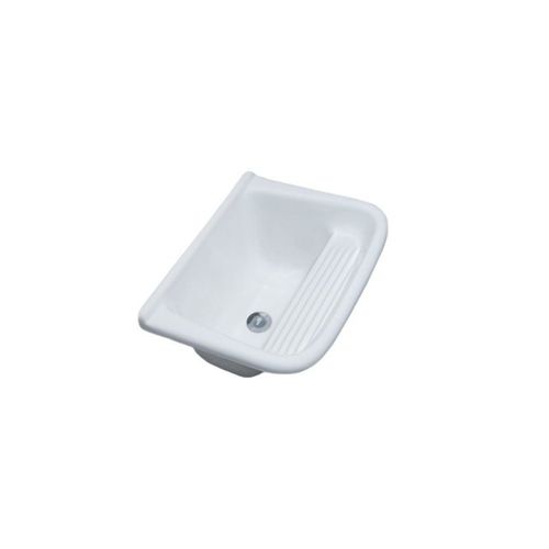 TANQUE MÁRMORE SINTÉTICO 60X50 BRANCO DECORALITA