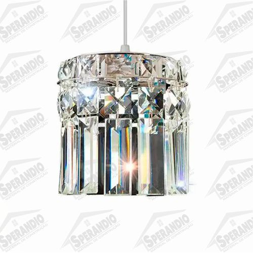 PENDENTE BRONZEARTE PARIS CRISTAL RD 11,5XH12C