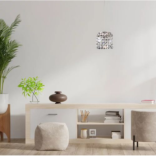 PENDENTE BRONZEARTE MILANO CRISTAL RD AMBAR 12