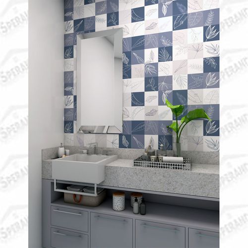 PISO VISTABELLA 38X74 CLASSIC BLUE 38001 (1,98M2/CX)