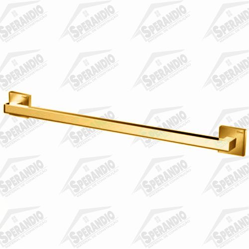 PORTA TOALHA BARRA ONEEL 407 DR B C110 DOURADO BR