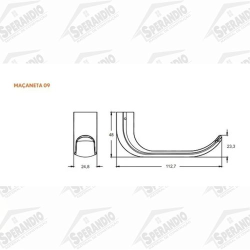 FECHADURA BANHEIRO 823/09 - RQ1 ANTIQUE E-COAT STAM