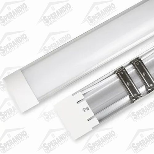 LUMINÁRIA LED KSX SOBREPOR LINEAR 36W 6500K 120CM FIT