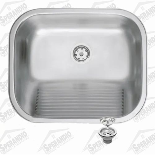 TANQUE TRAMONTINA ENCAIXE EÇO INOX 50X40 PO COM VÁLVULA 