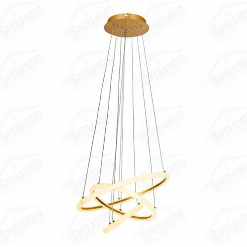 PENDENTE SPACE ORBITAL TRIPLE 49 3K 40CM BRONZEARTE