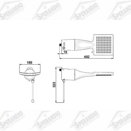 CHUVEIRO LORENZETTI LORENSHOWER ELETRONICO