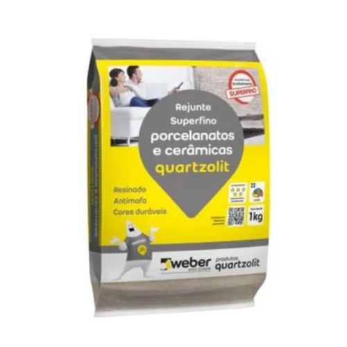 REJUNTE RESINADO QUARTZOLIT PARA PORCELANATO 1KG