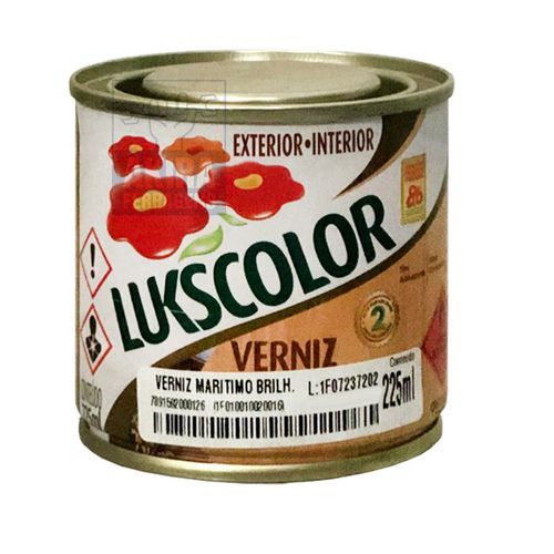 VERNIZ LUKSCOLOR 225ML FILTRO SOLAR BRILHANTE