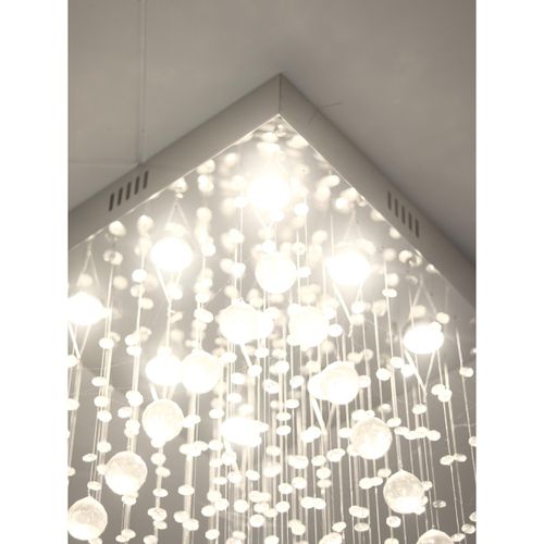 LUSTRE DE CRISTAL TRACIA 45X45X180CM CRISTAIS DE LUZ