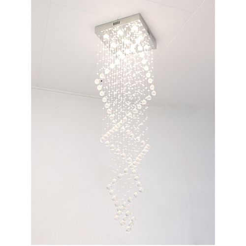 LUSTRE DE CRISTAL TRACIA 45X45X180CM CRISTAIS DE LUZ