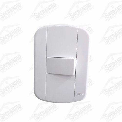 INTERRUPTOR 1 TECLA SIMPLES 10A FAME BLANC PLUS