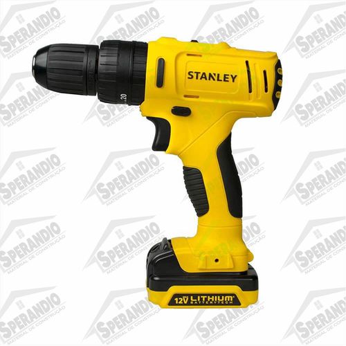 PARAFUSADEIRA/FURADEIRA DE IMPACTO STANLEY 10MM 12V COM MALETA SCH121S2K-BR