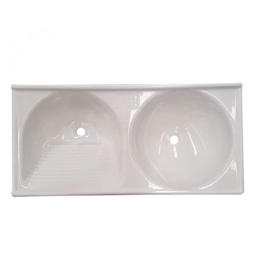 TANQUE MARMOFIBRA 1,00X0,50 BRANCO GELO DECORALITA TM102BR