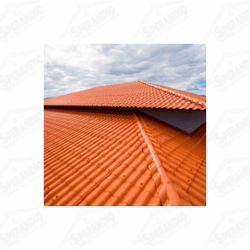 TELHA DE PVC COLONIAL TERRACOTA 2,30X0,86MT AFORT