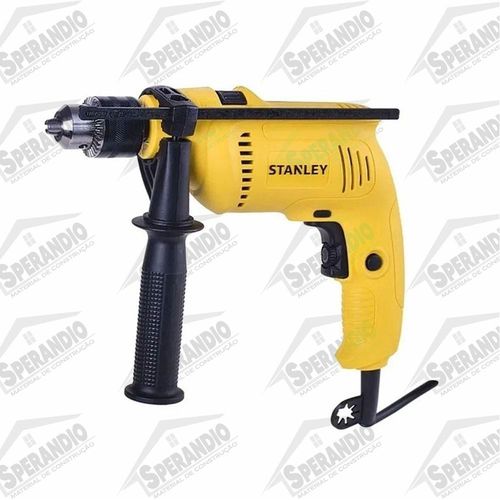 FURADEIRA DE IMPACTO STANLEY 1/2 600W 127V COM 20 BROCAS SDH600G20BR