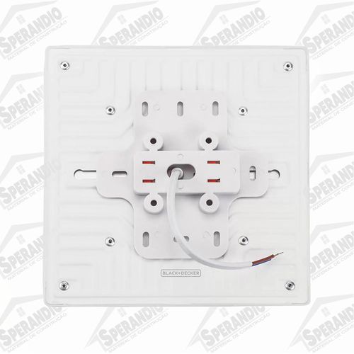 PAINEL LED FRAMELESS 24W 6500K QUADRADO BORDA INFINITA BLACK&DECKER