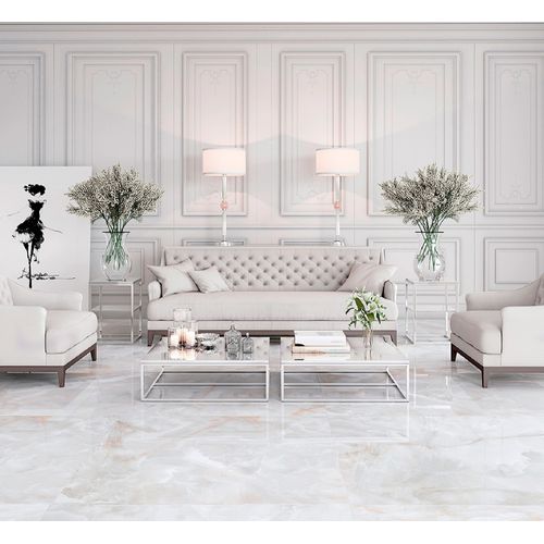 PORCELANATO BIANCOGRES 90X90 ONIX BIANCO LUX (2,40M2/CX)