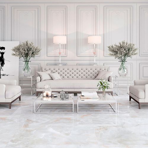 PORCELANATO BIANCOGRES 90X90 ONIX BIANCO LUX (2,40M2/CX)