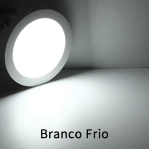 SPOT PRETO RECUADO DE EMBUTIR QUADRADO 74MM 3W LED 6500K BLUMENAU