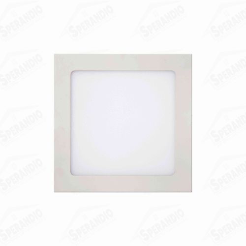 LUMINÁRIA LED QUADRADA SOBREPOR 24W 6000K KIAN