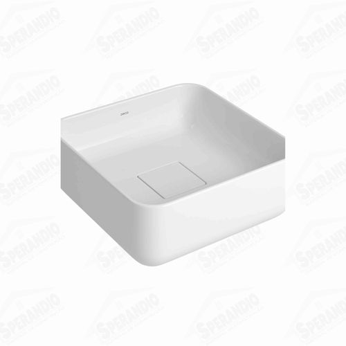 CUBA QUADRADA DE APOIO DECA 30 CM BRANCO