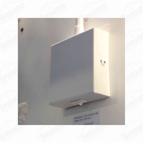 ARANDELA LED DANCHI 3W 3000K IP20 ASTRALED - BRANCO