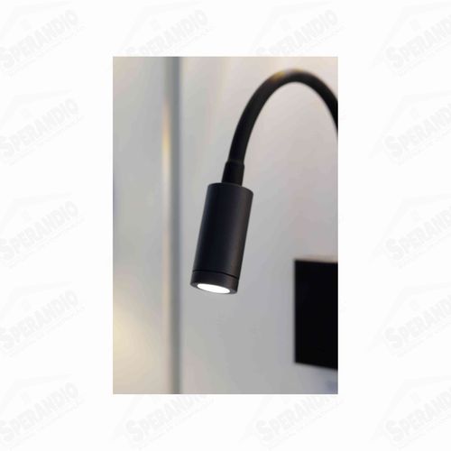 ARANDELA LED DANCHI 3W 3000K IP20 ASTRALED - PRETO