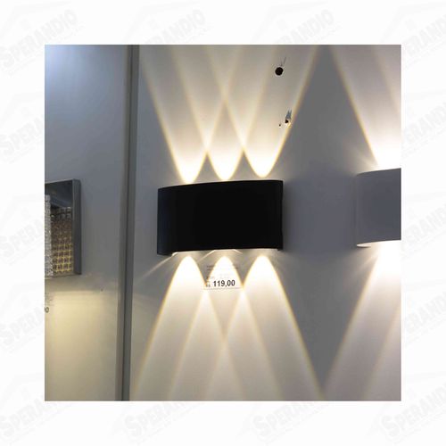 ARANDELA LED VELAME 10W 3000K ASTRALED PRETO