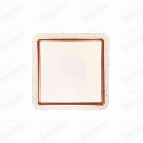 PLAFON SOBREPOSTO ALMAZ QUADRADO LUCLAIR 