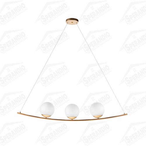 PENDENTE ARCO DREAMS BOLA GOLD - BRONZEARTE