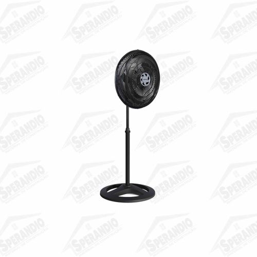 VENTILADOR OSCILANTE C/COLUNA TURBO 6P 50CM PRETO 127V - VENTISOL