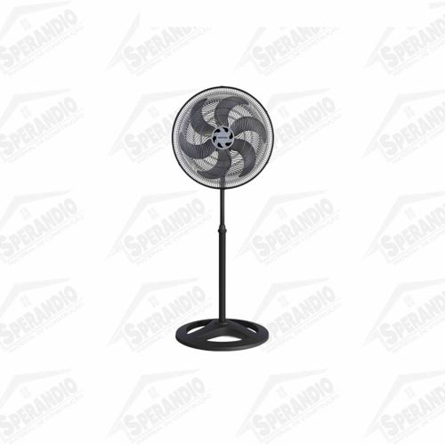 VENTILADOR OSCILANTE C/COLUNA TURBO 6P 50CM PRETO 127V - VENTISOL