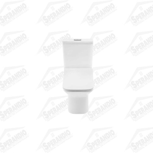 KIT COMPLETO VASO ACOPLADO STILLO QUADRADO BRANCO C/ASSENTO - DOCOL