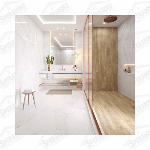 PORCELANATO MARMA CALACATA POLIDO 90X90 (2,40 M2/CX) - INCESA 