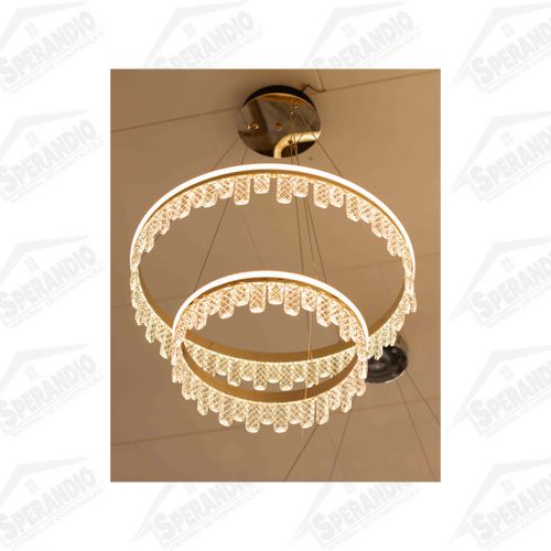 PENDENTE LED MINTAKA 120W 100-240V 3000K DOURADO - ASTRALED