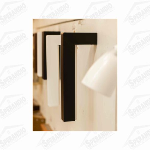 ARANDELA JUNG LED IP54 ALUM.233MM BIVOLT 2W 2700K PRETO FOSCO - BLUMENAU 