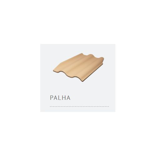 TELHA ESMALTADA 1 FACE TETTOLIT 10% PALHA (7,8 PC/M2) - TETTOGRES