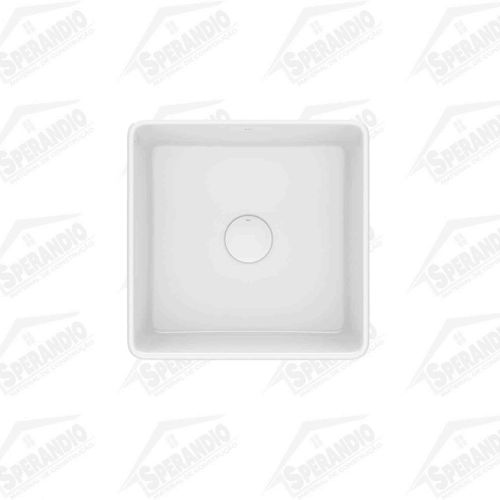 CUBA APOIO QUADRADA 350X350 MM BRANCO - ROCA