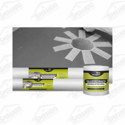 KIT ROLO 0,73X10MT + RODAPE 0,21X7MT - HM RUBBER