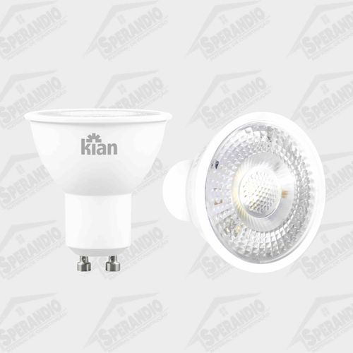 LAMPADA LED MR16 6,5W 6,5K BIV.GU10 - KIAN