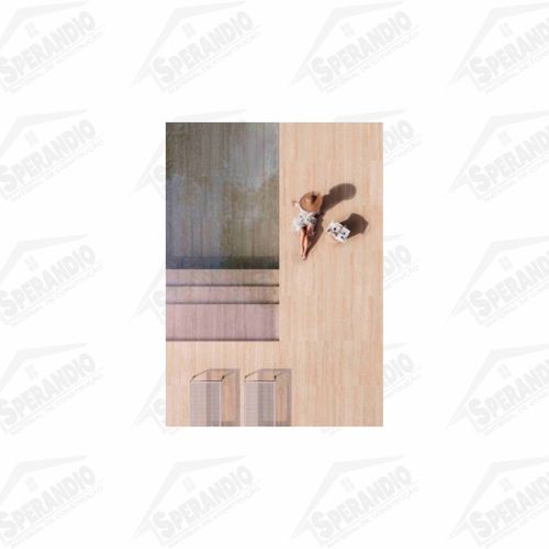 PORCELANATO 80X80 TRAVERTINO ROMANO SATIN (2,60 M2/CX) - BIANCOGRES