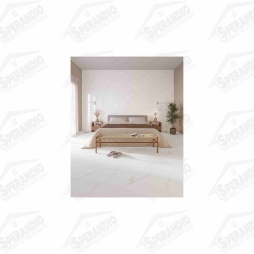 PORCELANAT 80X80 MALDEN BIANCO SATIN (2,60 M2/CX) - BIANCOGRES